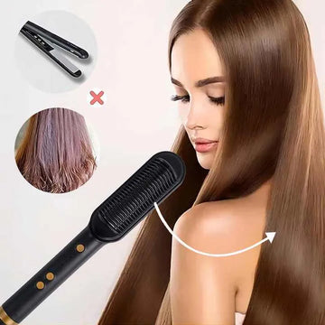 2025 Quick Heated Hair Straightener