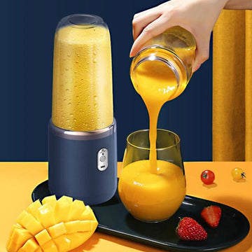 Portable 6-Blade Electric Blender Bottle