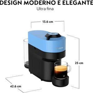 Nespresso Vertuo Pop Pacific Blue 110V Coffee Maker